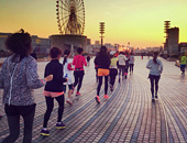 アクエリアスチャレンジャーズパーク×RunGirl練習会