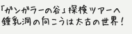 「ガンガラーの谷」探検ツアーへ鍾乳洞の向こうは太古の世界！