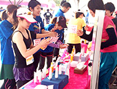 「第23回 2015おきなわマラソン」大会アドバイスとメディアPR、当日のブース運営＆ステージ出演でサポート